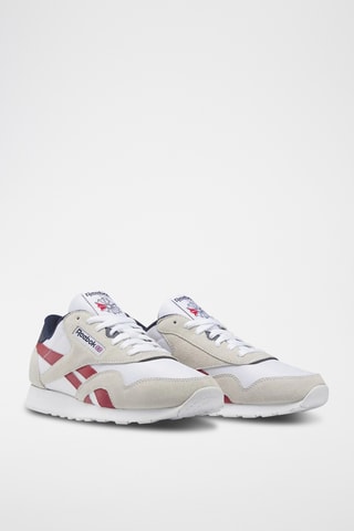 Nubuck Sneakers Classic - Wit