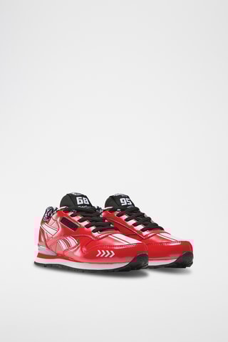 Leren Sneakers Classic - Rood