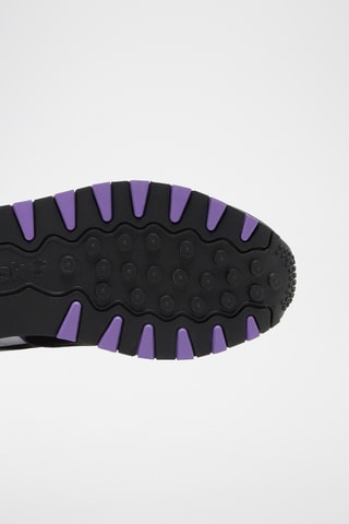 Leren Sneakers Classic - Zwart