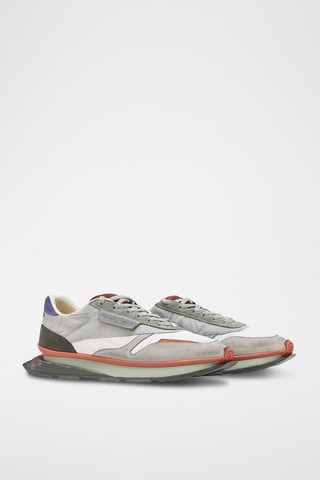 Leren Sneakers Classic LTD - Grijs