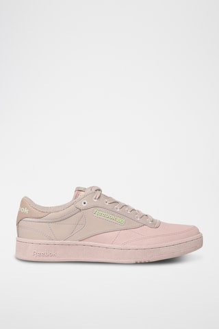 Leren Sneakers Club C - Poederroze