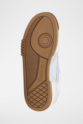 Leren Sneakers Club LTD Vintage R - Wit en Blauw