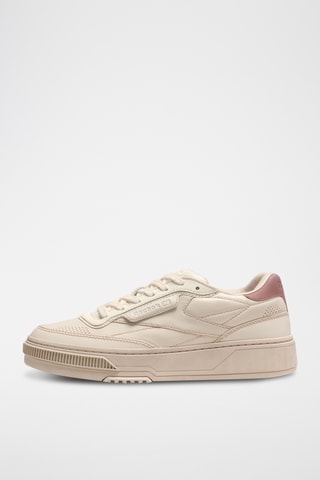 Leren Sneakers Club LTD Vintage R - Beige en Oudroze