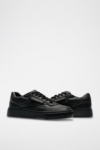 Leren Sneakers Club LTD Vintage R - Zwart