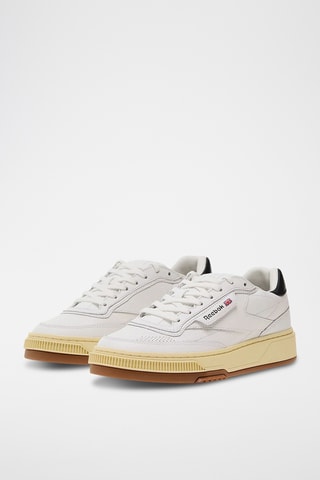 Leren Sneakers Club C Ltd Vintage R - Wit