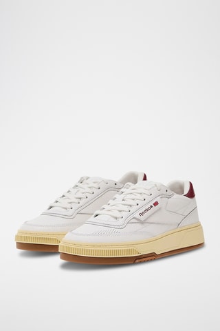 Leren Sneakers Club C Ltd Vintage R - Wit