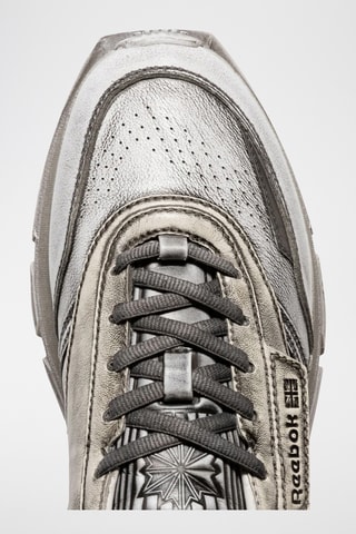 Leren Sneakers Classic LTD - Grijs