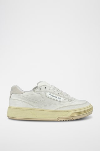 Nubuck Sneakers Club C LTD - Ecru en Beige