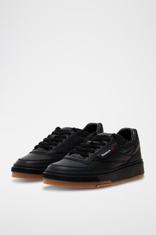 Leren Sneakers Club C Ltd Vintage R - Zwart