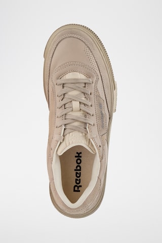 Leren Sneakers Club C Ltd Vintage R - Lichtbruin