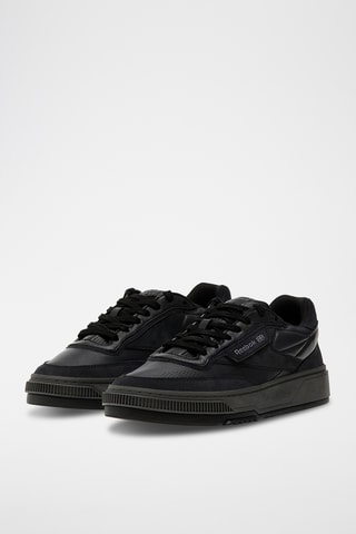 Leren Sneakers Club C Ltd Vintage R - Zwart