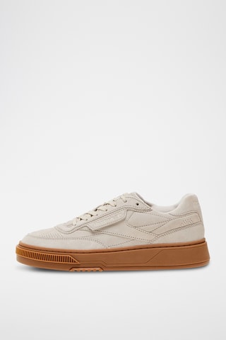 Leren Sneakers Club C Ltd Vintage R - Beige