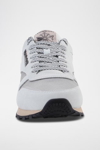 Leren Sneakers Classic Wet Nylon - Wit