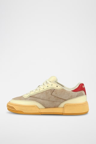 Leren Sneakers Club C Ltd Vintage R - Bruin en Ecru