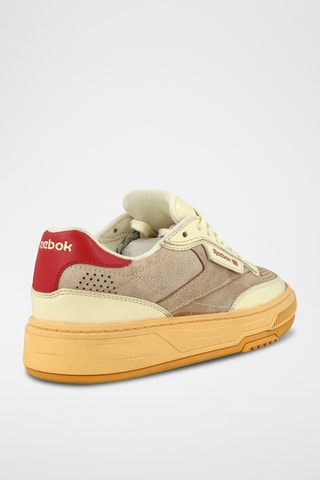 Leren Sneakers Club C Ltd Vintage R - Bruin en Ecru