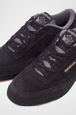 Nubuck Skateboardschoenen Club C - Antraciet