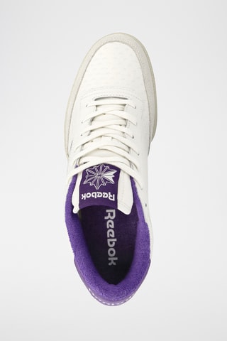 Leren Skateboardschoenen Club C - Wit