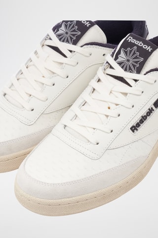 Leren Skateboardschoenen Club C - Wit