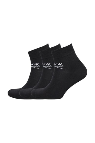 3 Paar Sokken Classic Core - Zwart