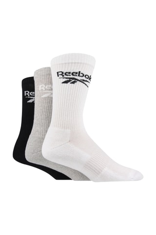 3 Paar Sokken Classic Core - Wit en Lichtgrjis