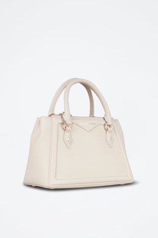 Sac à main en cuir - Beige
