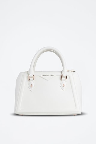 Sac à main en cuir - Blanc