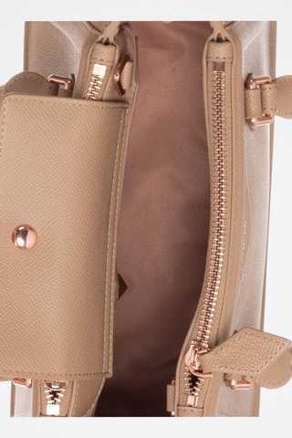 Sac à main en cuir - Camel