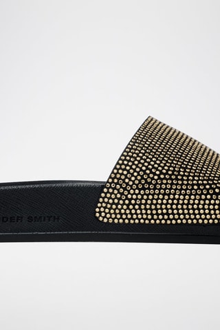 Mules en cuir Bristol-Asaubrd - Noir