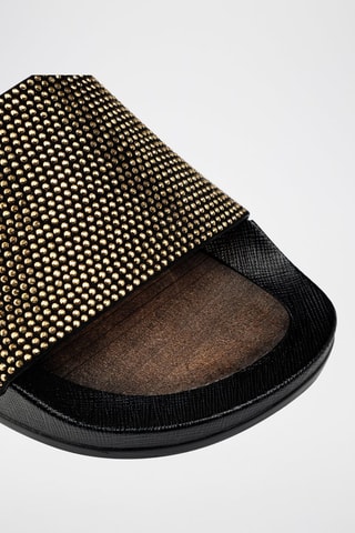 Mules en cuir Bristol-Asaubrd - Noir