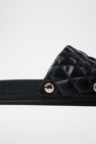 Mules en cuir Bristol-Asaubrd - Noir