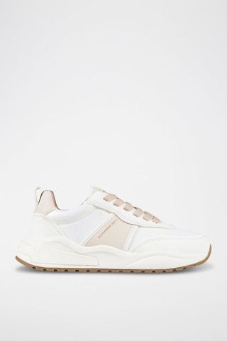 Baskets Eco Dover - Blanc et rose clair