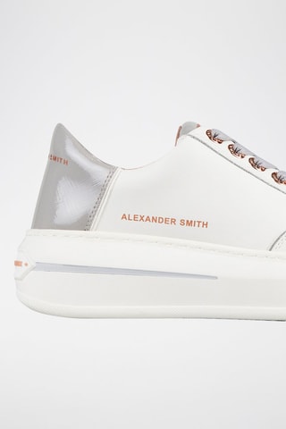 Baskets plateformes en cuir - Blanc