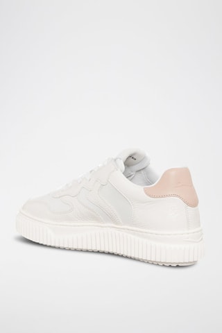 Baskets en cuir Laura - Blanc