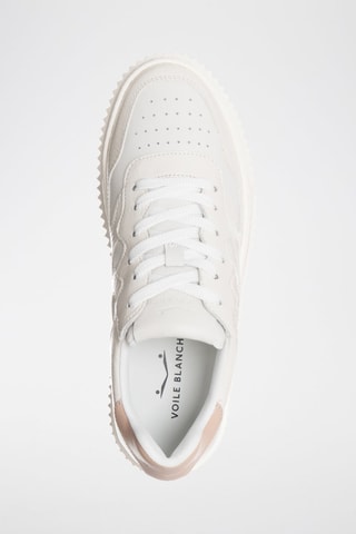 Baskets en cuir Laura - Blanc