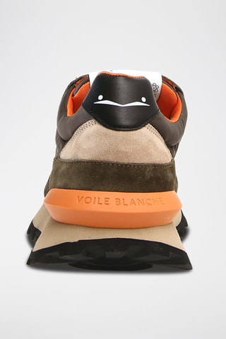 Baskets en cuir Qwark Hype - Kaki