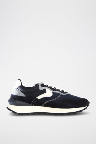 Baskets en cuir Qwark Hype - Bleu foncé