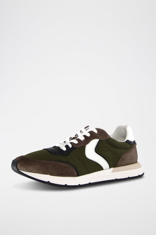 Baskets Storm - Kaki et blanc