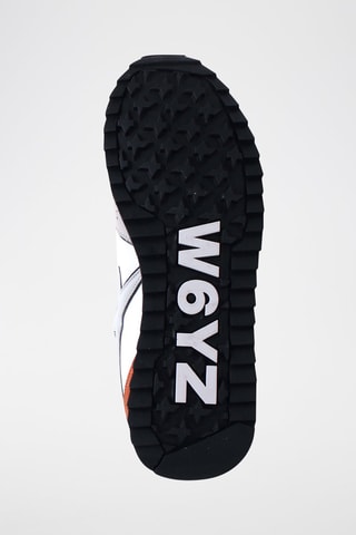 Baskets en nubuck Jet - Gris clair et blanc