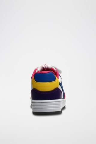 Baskets Free - Fuchsia et blanc