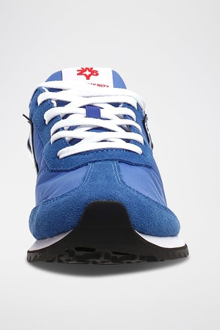 Baskets en cuir  Fly -  Bleu clair