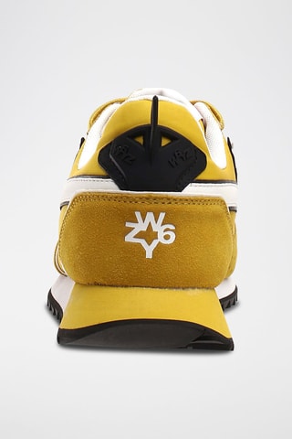 Baskets en nubuck  Jet -  Moutarde