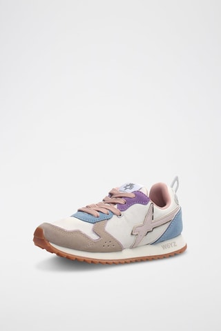 Baskets en nubuck  Jet -  Beige 