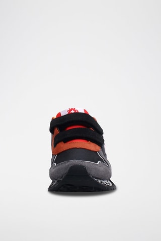 Baskets en nubuck - Anthracite