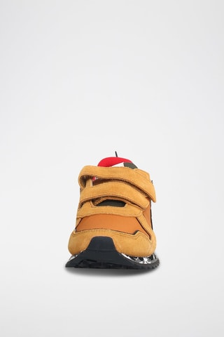 Baskets en nubuck - Jaune