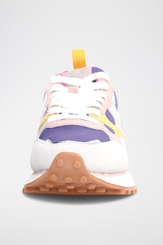 Baskets en nubuck - Blanc