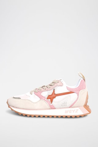 Baskets en nubuck - Beige