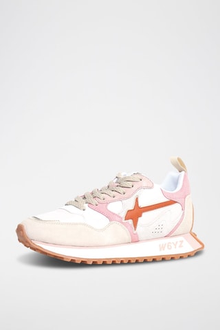 Baskets en nubuck - Beige