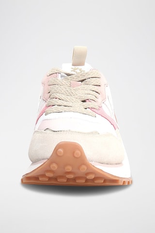 Baskets en nubuck - Beige