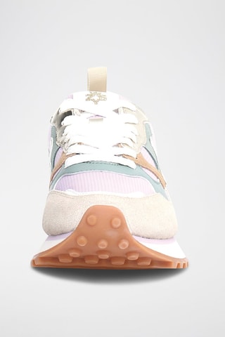 Baskets en nubuck - Beige