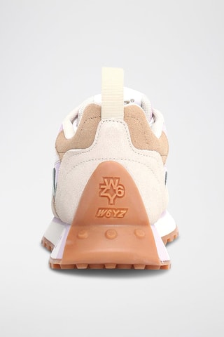 Baskets en nubuck - Beige